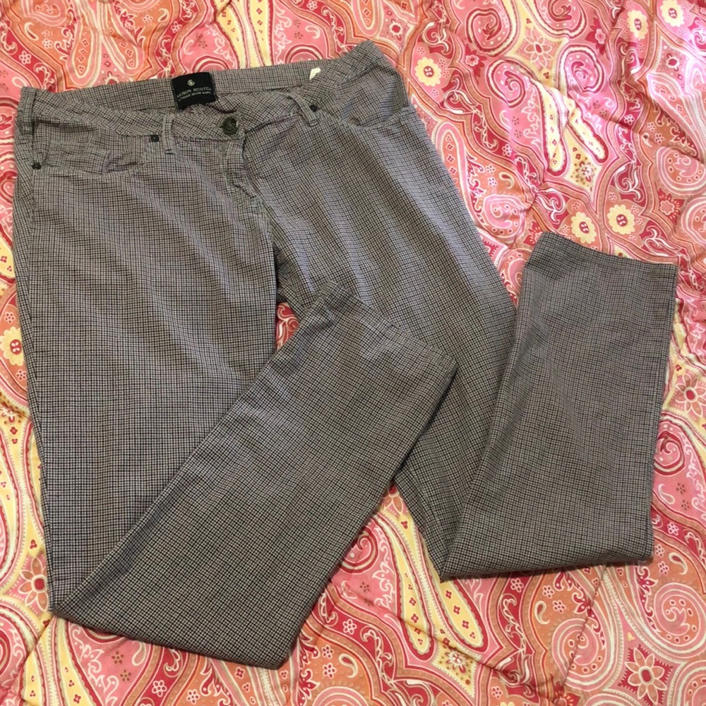 Maison Scotch Checkered Pants